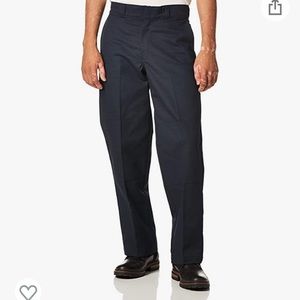 Dickies Men's Flex Double Knee Work Pant                    Dark Navy 36x32